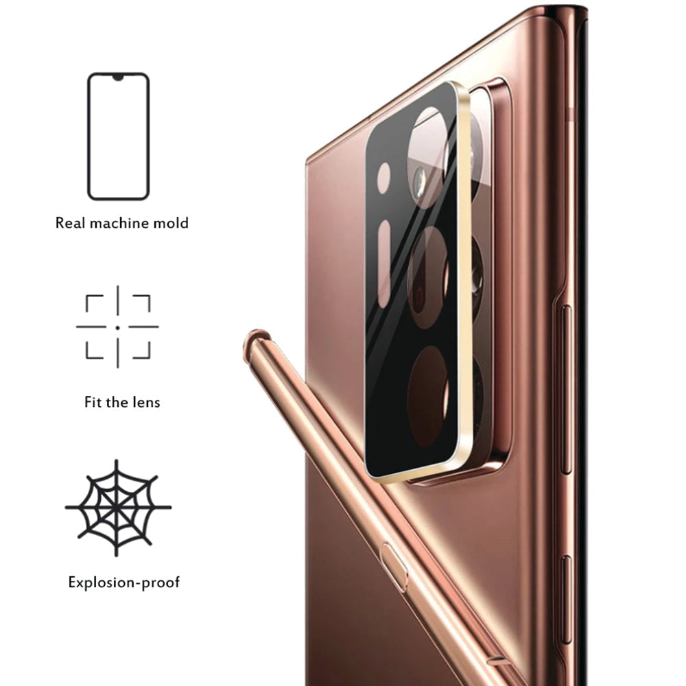 OnePlus Nord N10 5G - HD Clear 9H Black Bordered Camera Lens Glass Protector