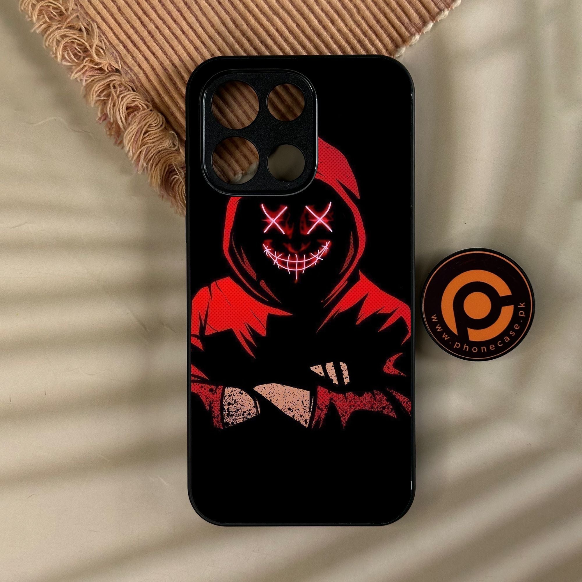 OnePlus Turbo 6 - Anonymous 2.0 Design 5 - Premium Metal Printed Soft Bumper Shock Proof Case