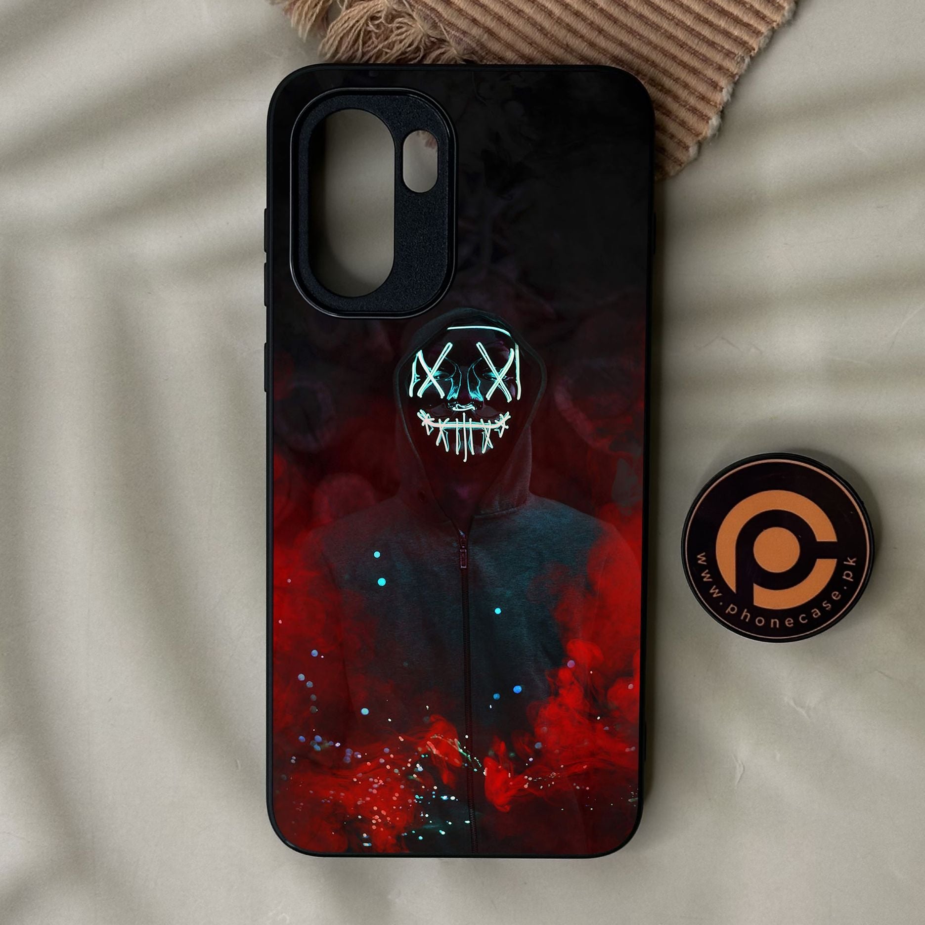 OnePlus Ace 6 - Anonymous 2.0 Design 3 - Premium Metal Printed Soft Bumper Shock Proof Case