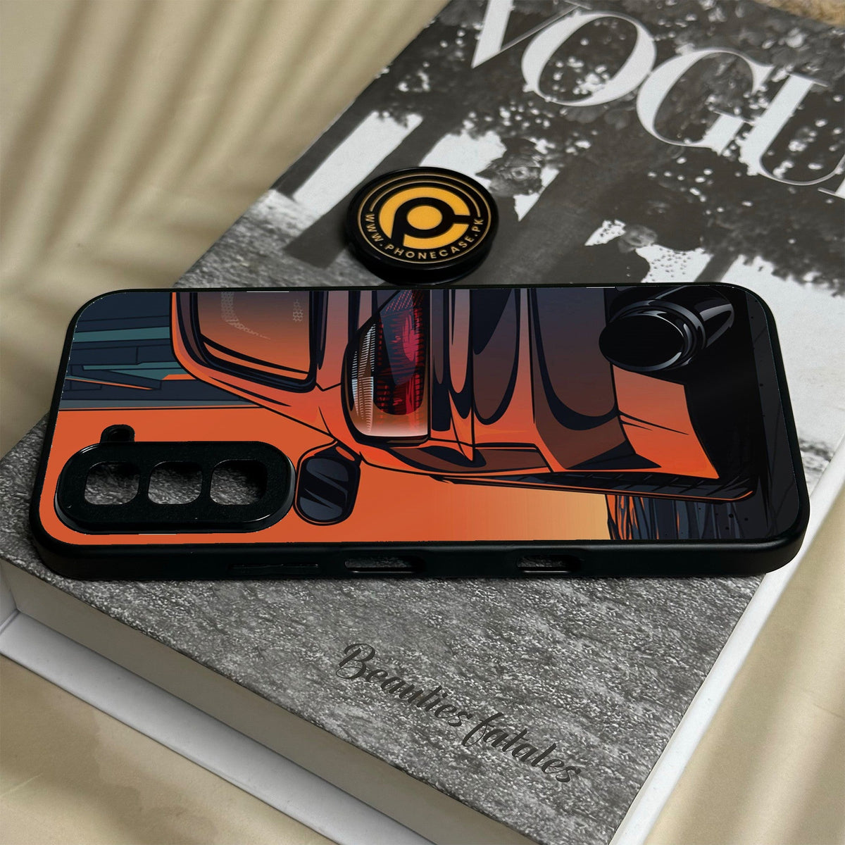 Infinix Hot 70 - Racing Series 2.0 Design 4 - Premium Metal Printed Soft Bumper Shock Proof Case