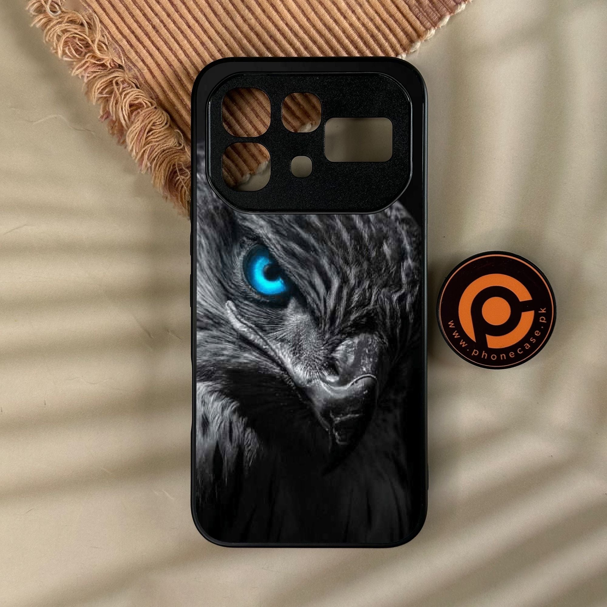 Infinix Note 60 - Black Art Design 2 - Premium Metal Printed Soft Bumper Shock Proof Case