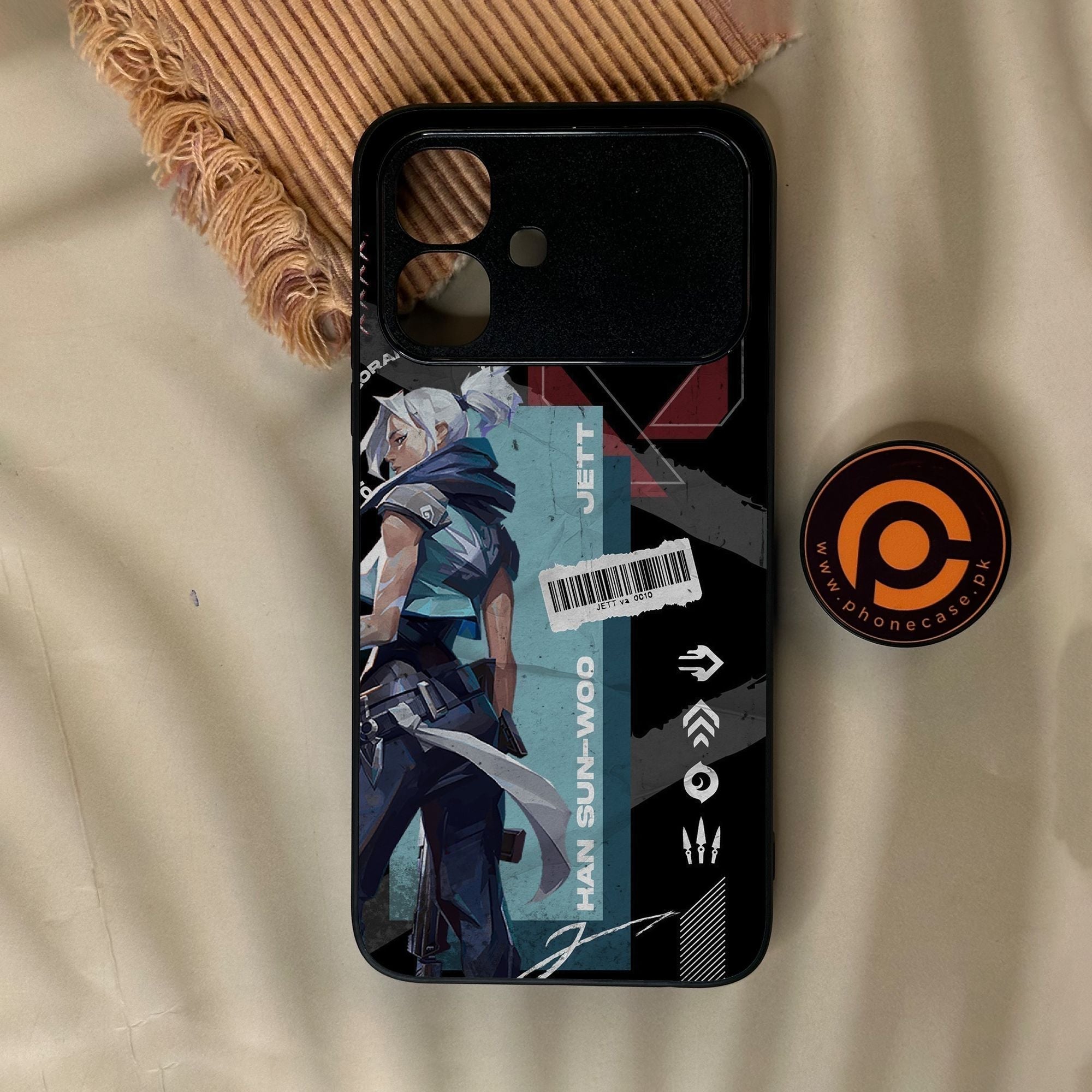 Infinix Smart 20 - Battle-Ready Design 4 - Premium Metal Printed Soft Bumper Shock Proof Case