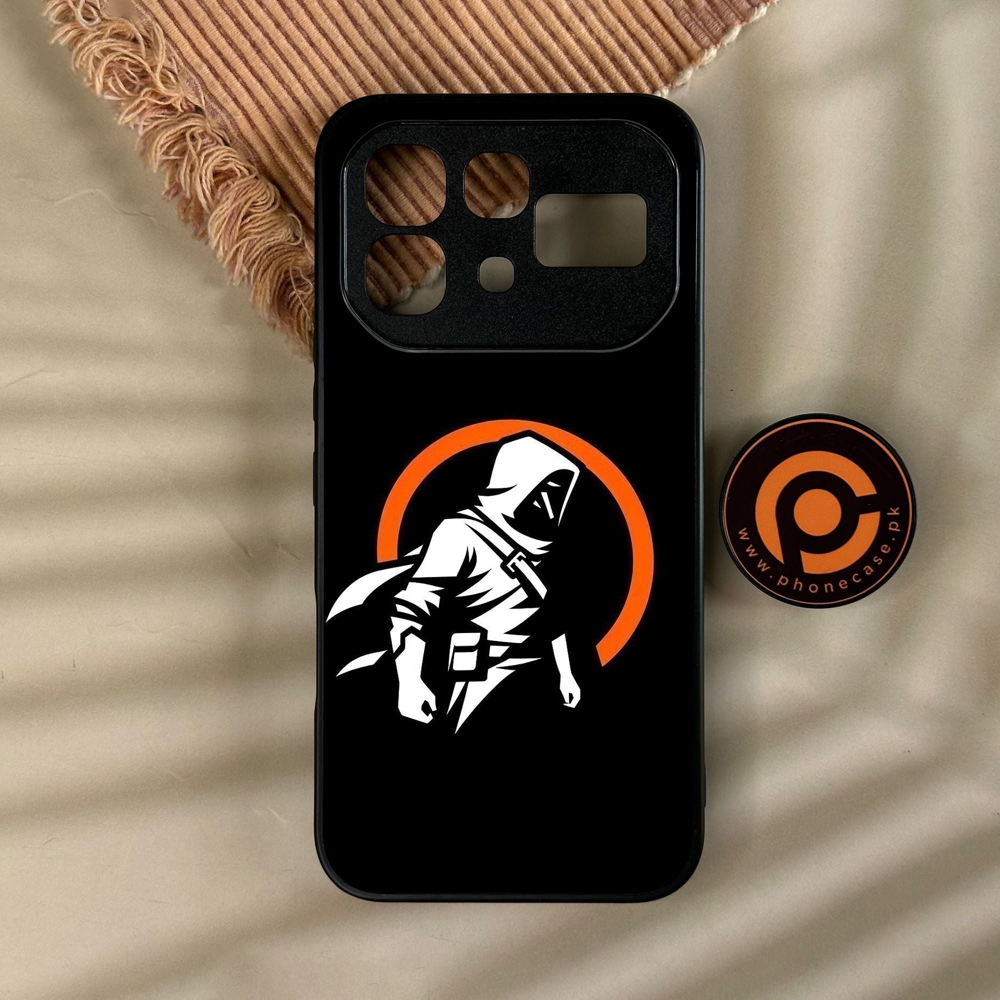Infinix Note 60 Pro - Minimalistic Design 7 - Premium Metal Printed Soft Bumper Shock Proof Case