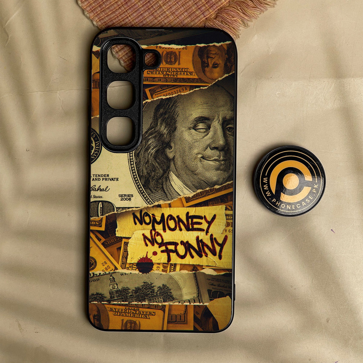 Infinix Hot 70 Pro - Dollar Design 1 - Premium Metal Printed Soft Bumper Shock Proof Case