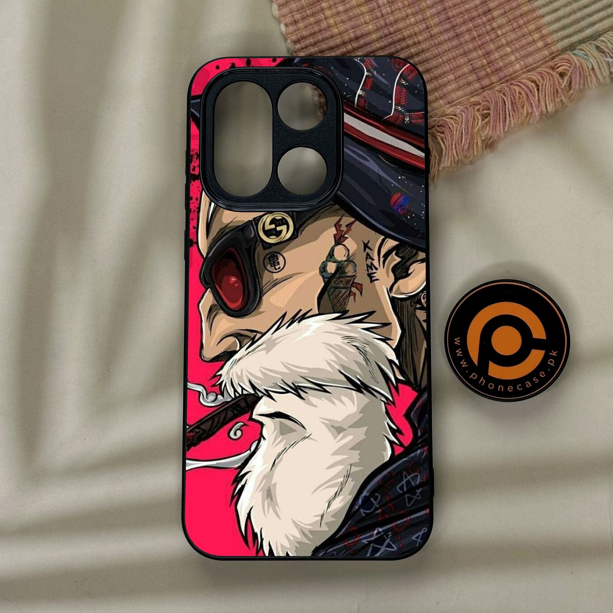 OnePlus 15 - Master Roshi - Premium Metal Printed Soft Bumper Shock Proof Case