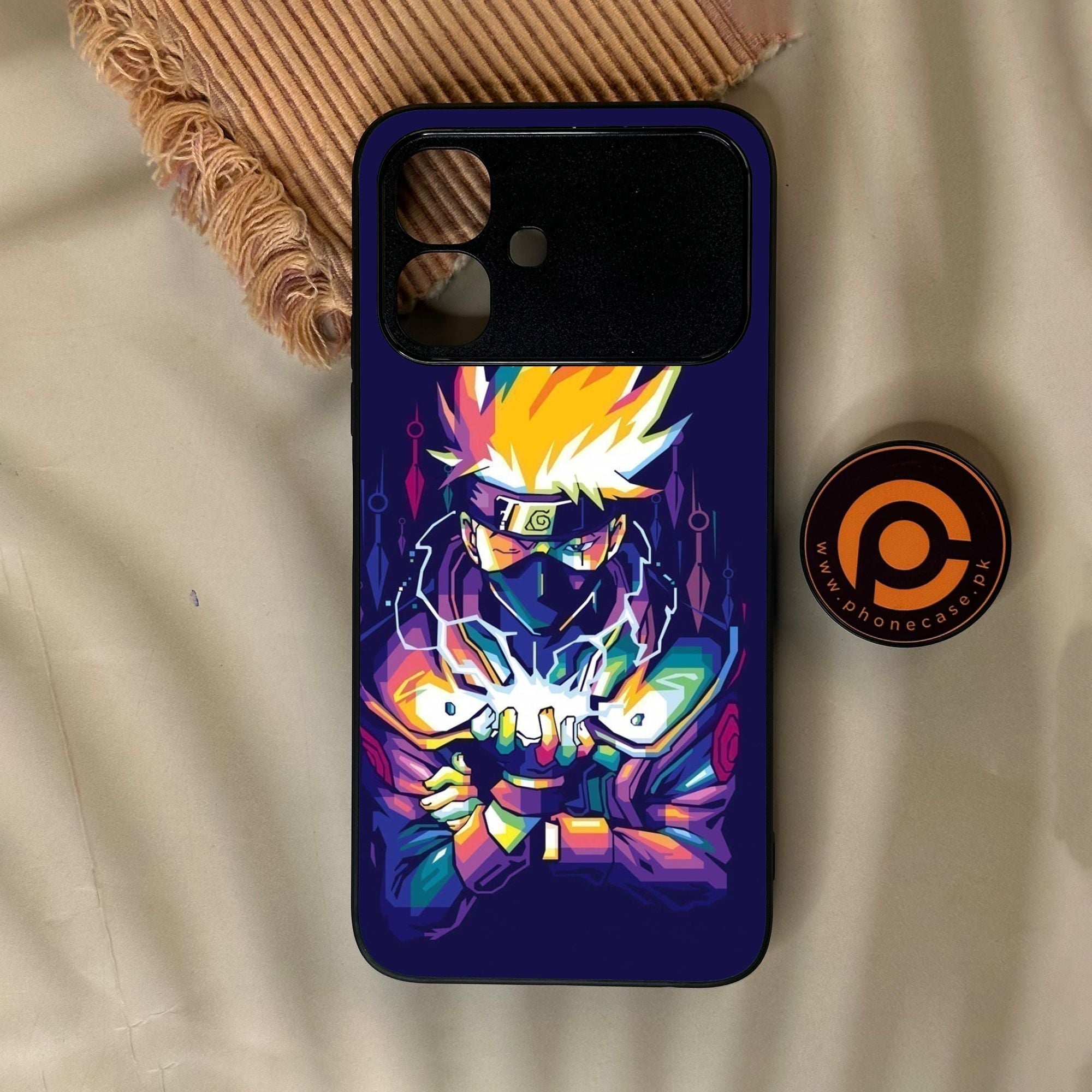 Infinix Smart 20 - Anime 2.0 Design 6 - Premium Metal Printed Soft Bumper Shock Proof Case