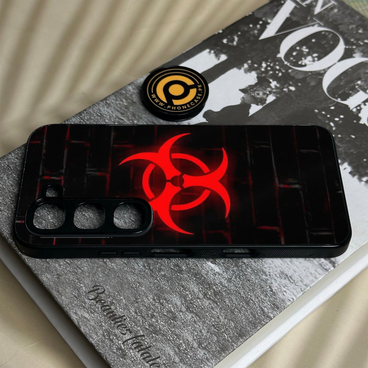 Infinix Hot 70 Pro - Biohazard Design 6 - Premium Metal Printed Soft Bumper Shock Proof Case