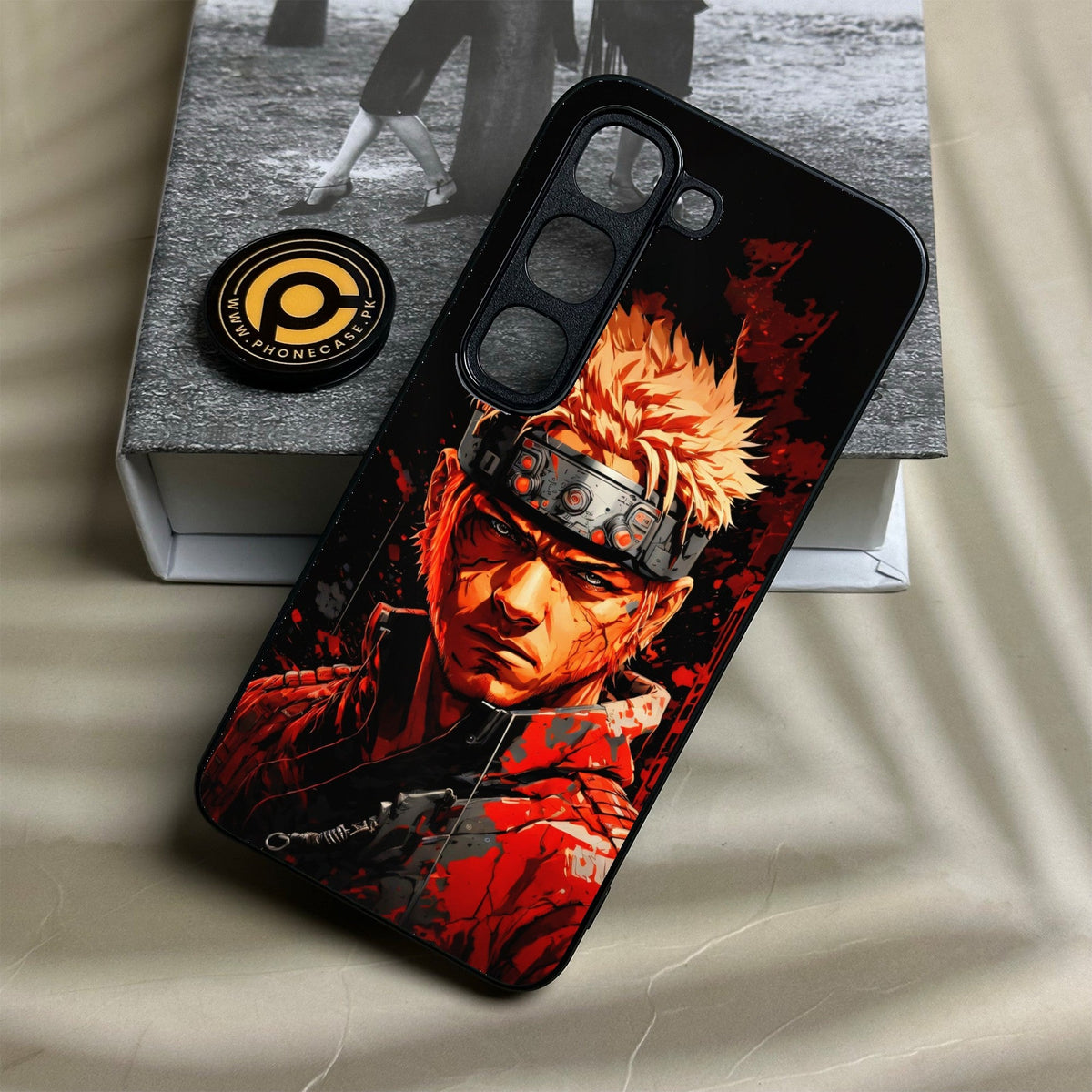 Infinix Hot 70 Pro - Anime 2.0 Design 5 - Premium Metal Printed Soft Bumper Shock Proof Case
