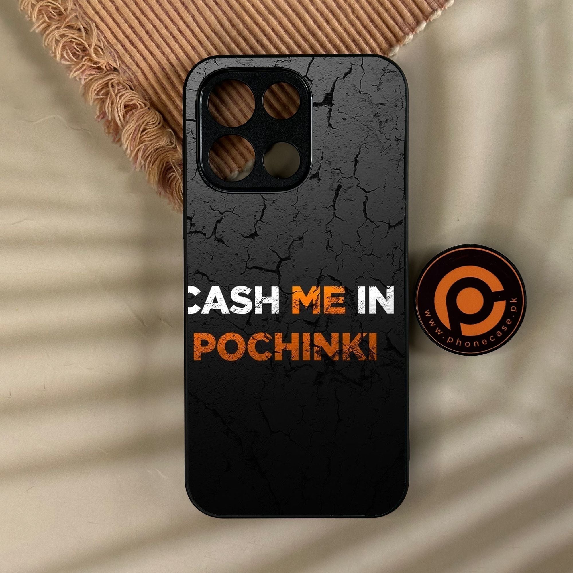 OnePlus Turbo 6 - Cash Me - Premium Metal Printed Soft Bumper Shock Proof Case