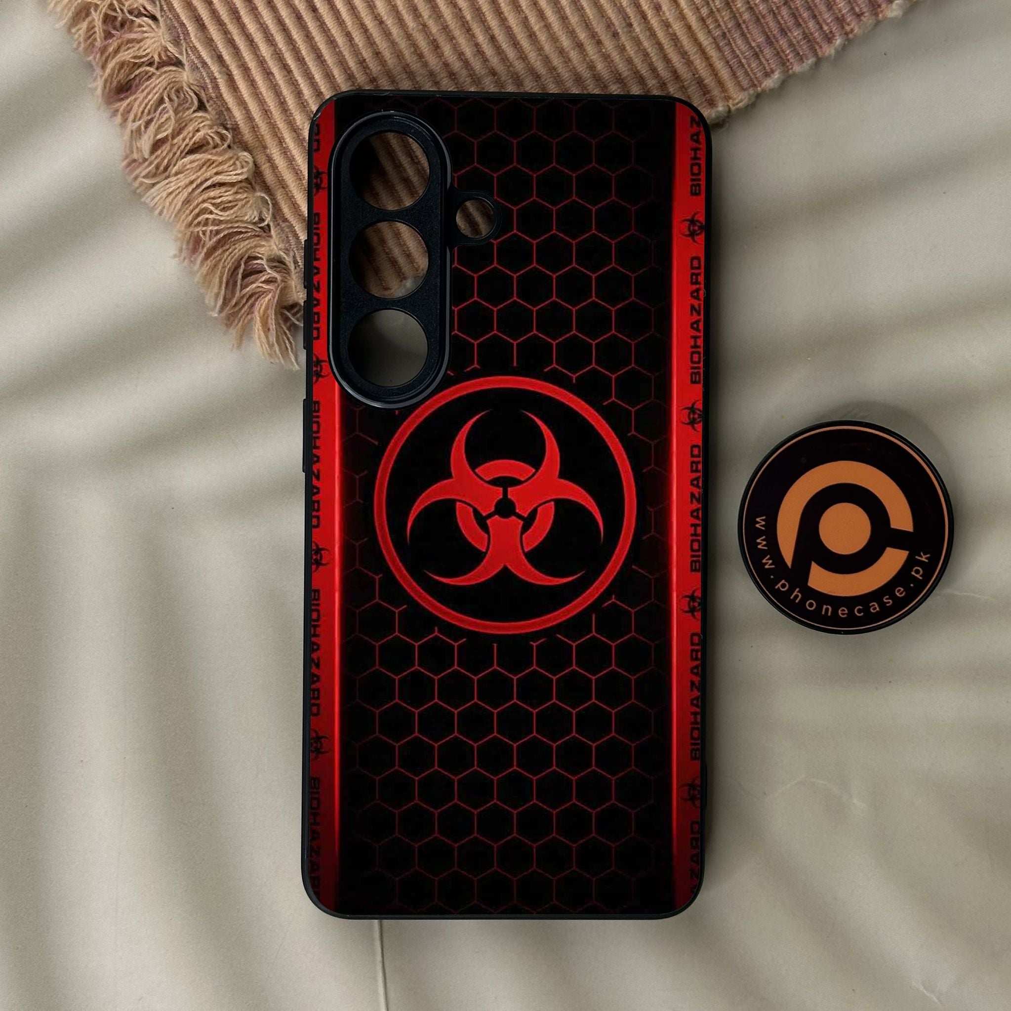 Galaxy S26 - Biohazard Design 5 - Premium Metal Printed Soft Bumper Shock Proof Case