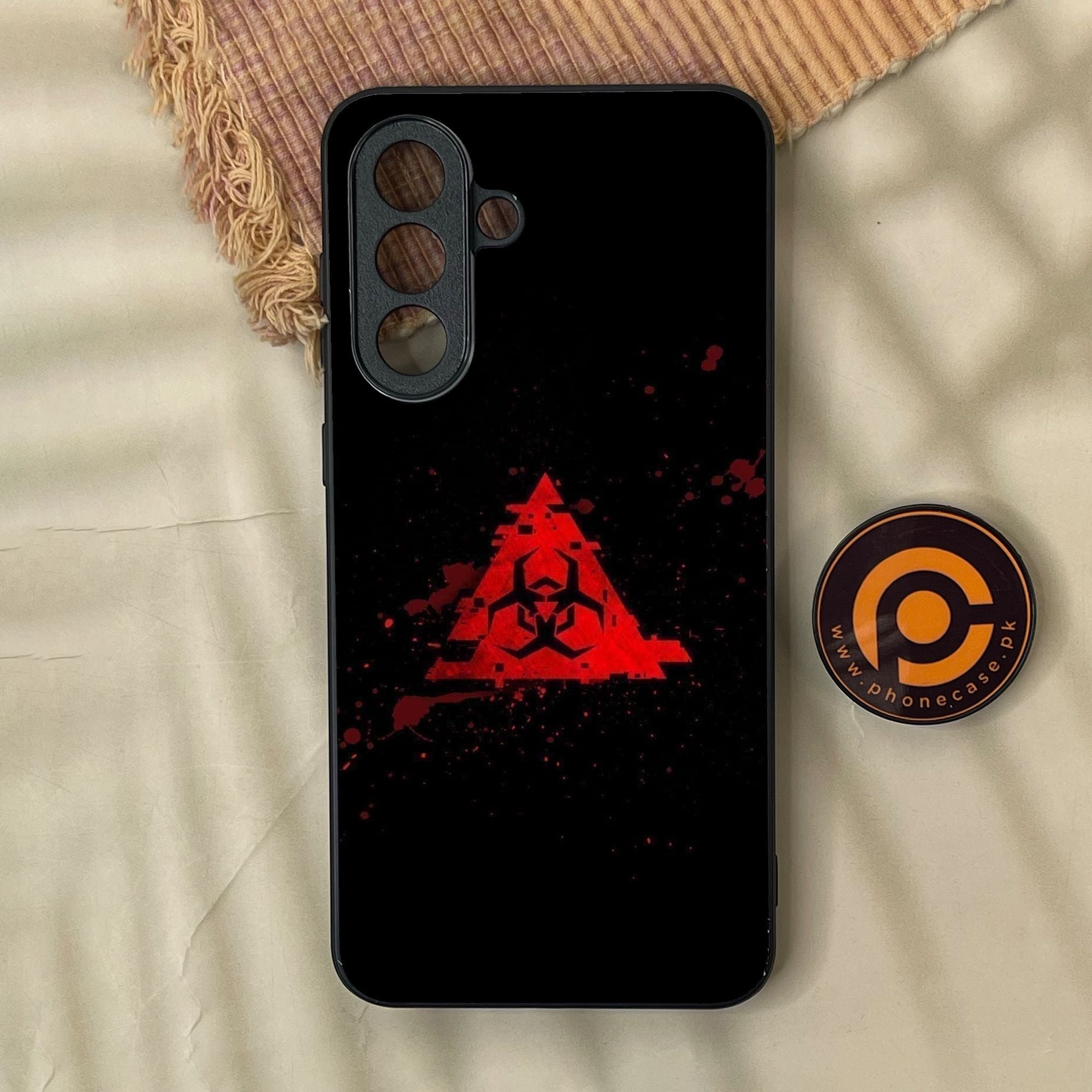 Samsung Galaxy A37 - Biohazard Design 4 - Premium Metal Printed Soft Bumper Shock Proof Case