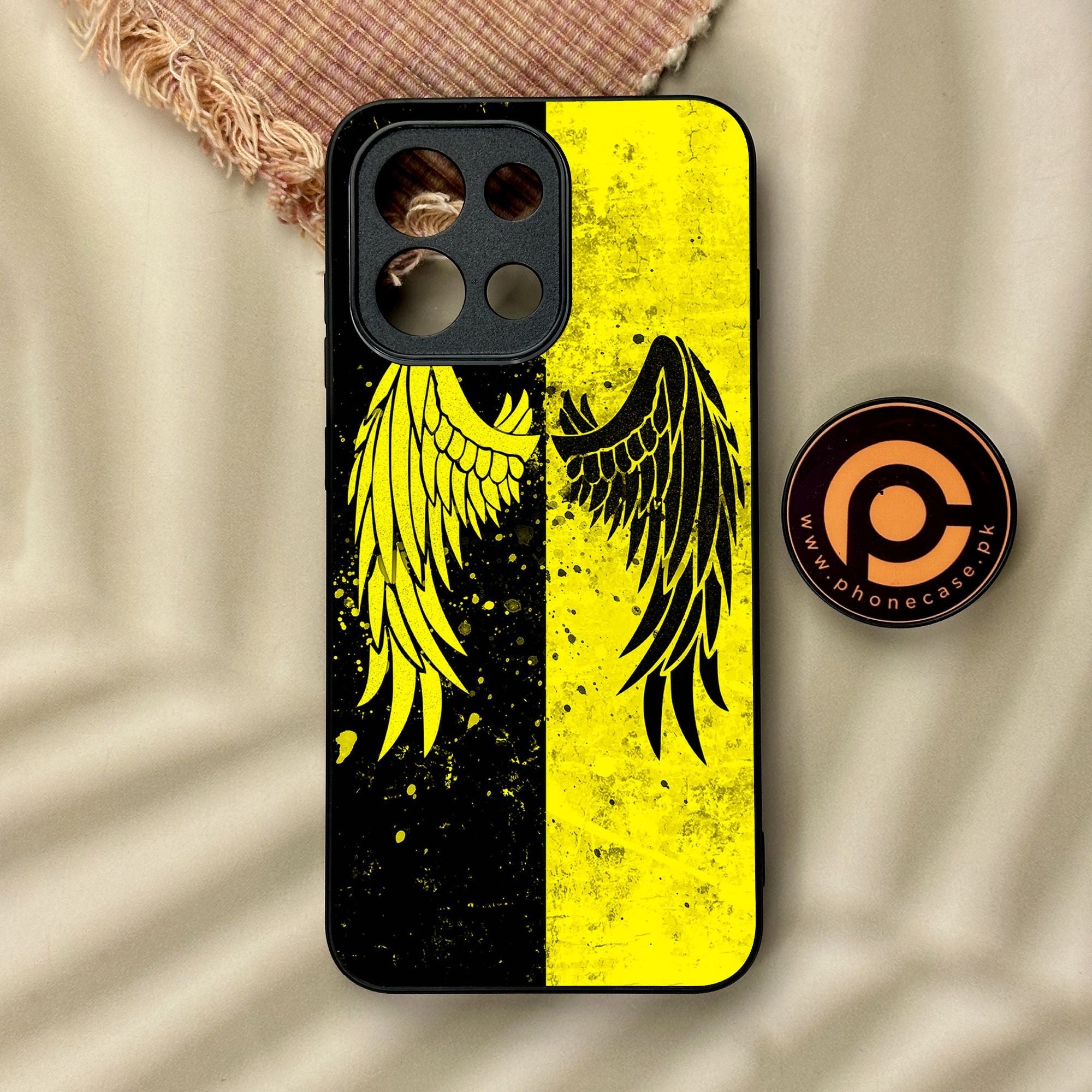 OnePlus 13T - Angel 2.0 Design 1 - Premium Metal Printed Soft Bumper Shock Proof Case
