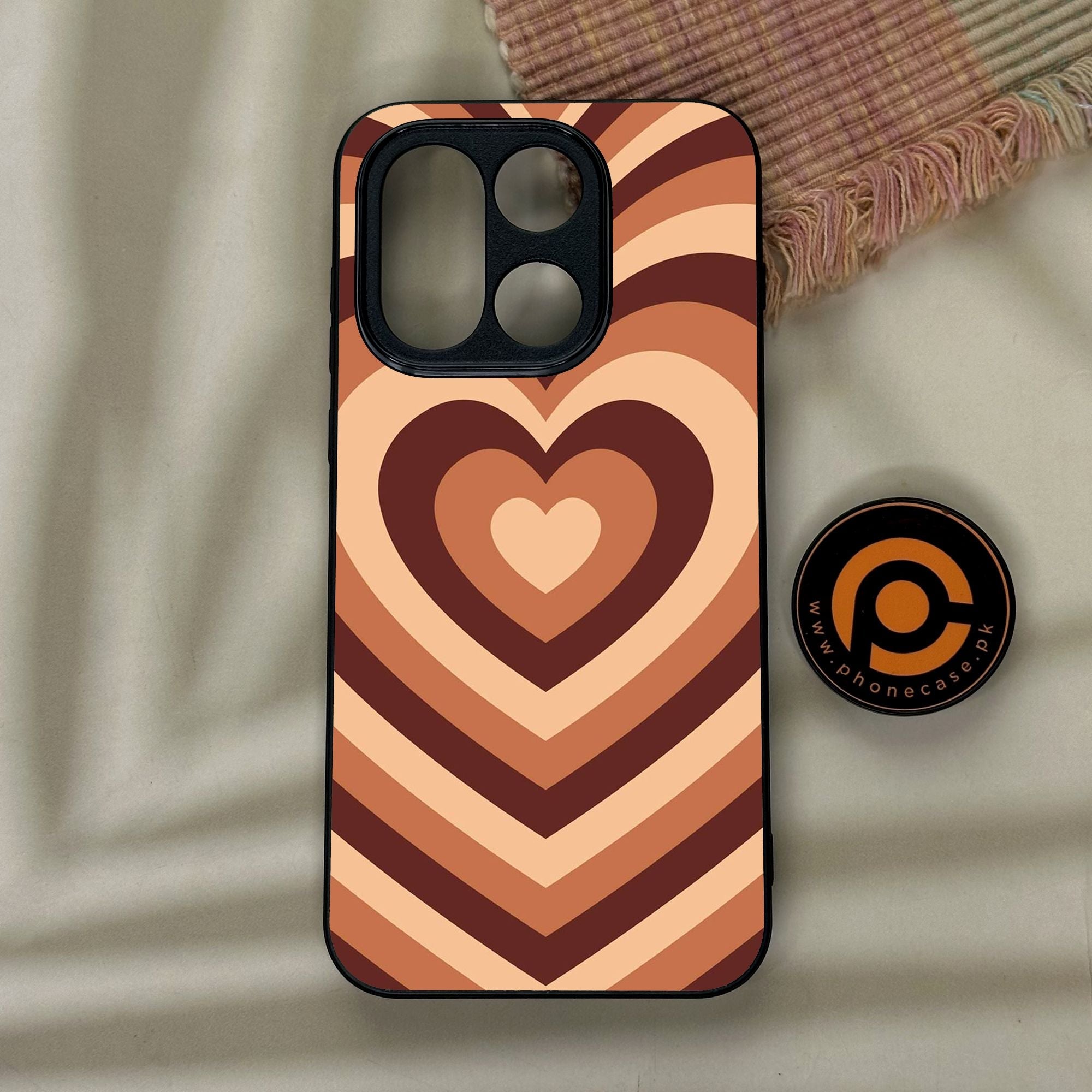 OnePlus 15 - Heartbeat Design 2 - Premium Metal Printed Soft Bumper Shock Proof Case