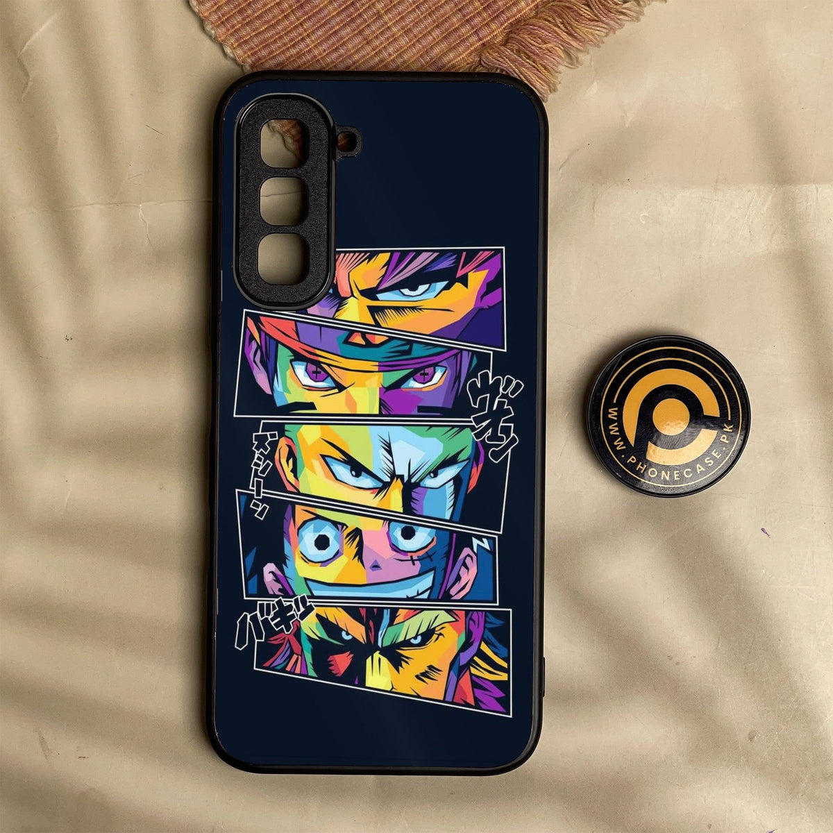Infinix Hot 70 - Anime 2.0 Design 8 - Premium Metal Printed Soft Bumper Shock Proof Case