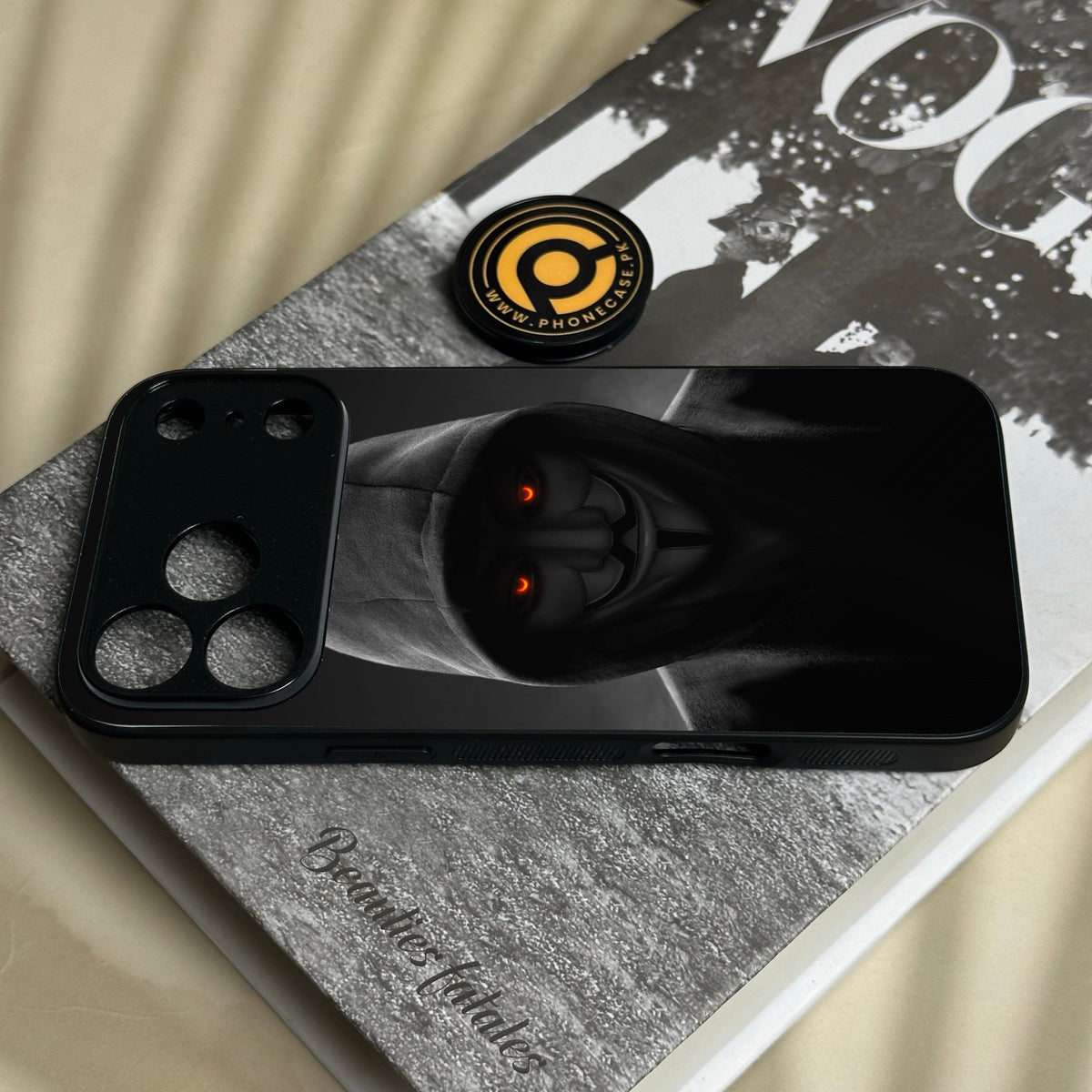 Iphone 18 Pro - Anonymous 2.0 Design 4 - Premium Metal Printed Soft Bumper Shock Proof Case