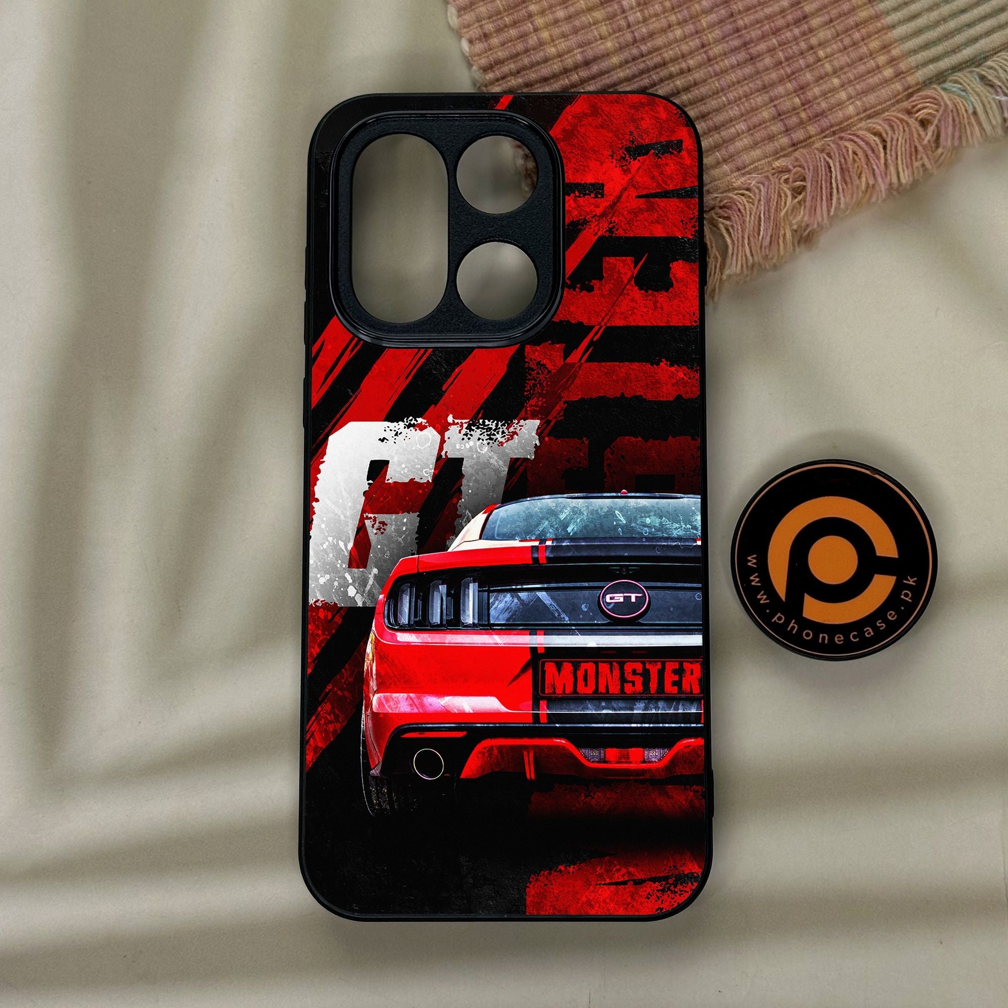 OnePlus 15 - Speed Shift Racing Car - Premium Metal Printed Soft Bumper Shock Proof Case