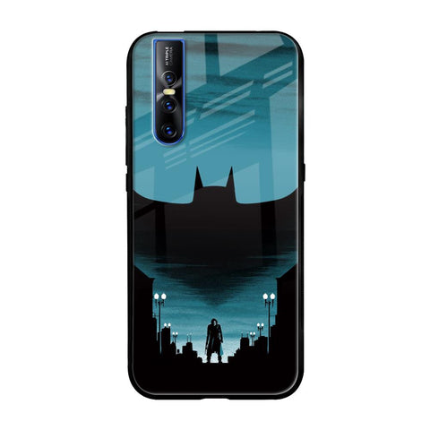 Cyan Bat Glossy Case for Vivo V15 Pro