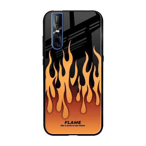 Fire Flame Glossy Case for Vivo V15 Pro