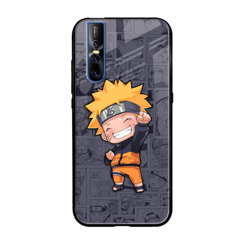 Orange Chubby Glossy Case for Vivo V15 Pro