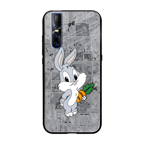 Cute Baby Bunny Glossy Case for Vivo V15 Pro