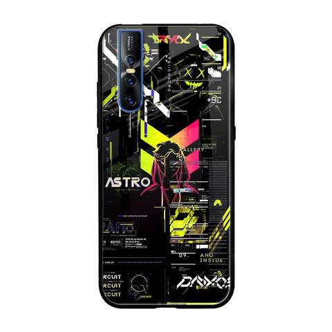 Astro Glitch Glossy Case for Vivo V15 Pro