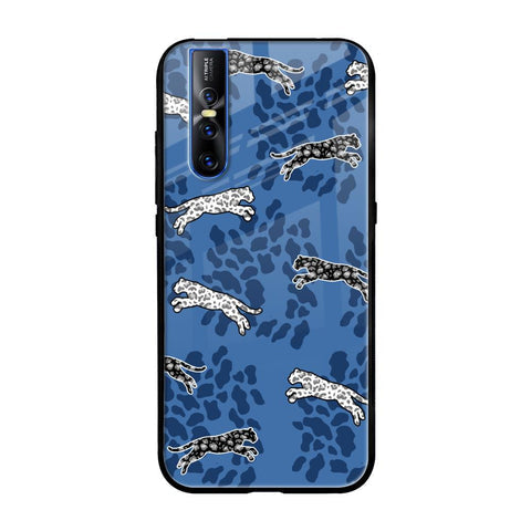 Blue Cheetah Glossy Case for Vivo V15 Pro
