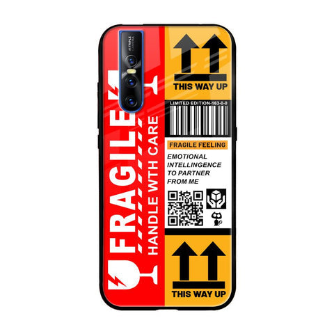 Handle With Care Glossy Case for Vivo V15 Pro