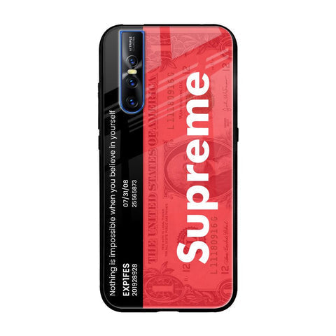 Supreme Ticket Glossy Case for Vivo V15 Pro