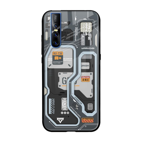 Retro Futuristic Glossy Case for Vivo V15 Pro