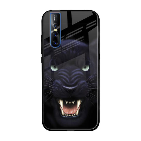 Angry Black Leopard Glossy Case for Vivo V15 Pro