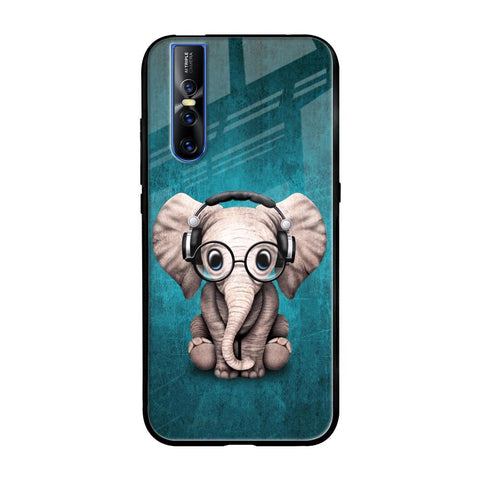 Adorable Baby Elephant Glossy Case For Vivo V15 Pro