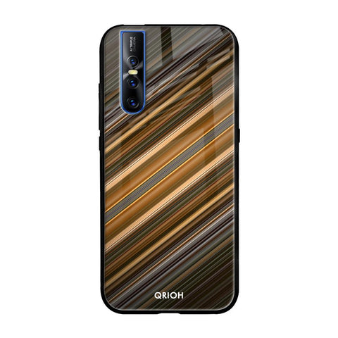 Diagonal Slash Pattern Glossy Case for Vivo V15 Pro