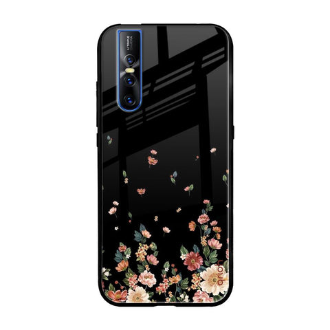 Floating Floral Print Glossy Case for Vivo V15 Pro
