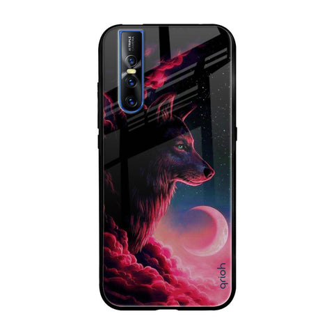 Moon Wolf Glossy Case for Vivo V15 Pro