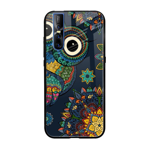 Owl Art Glossy Case for Vivo V15 Pro