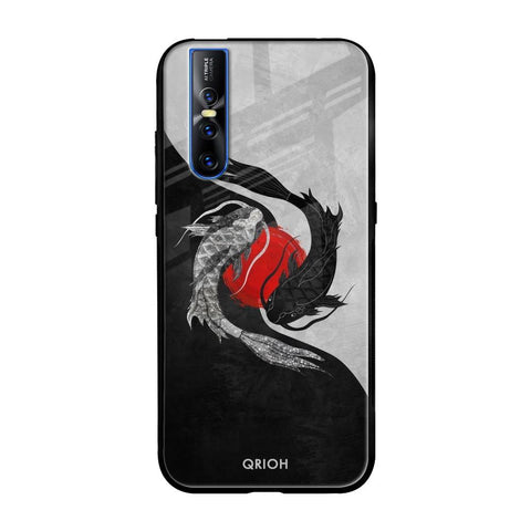 Japanese Art Glossy Case for Vivo V15 Pro