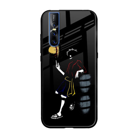 Luffy Line Art Glossy Case for Vivo V15 Pro