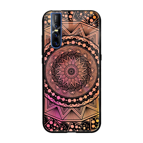 Floral Mandala Glossy Case for Vivo V15 Pro