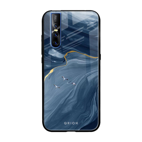 Deep Ocean Marble Glossy Case for Vivo V15 Pro