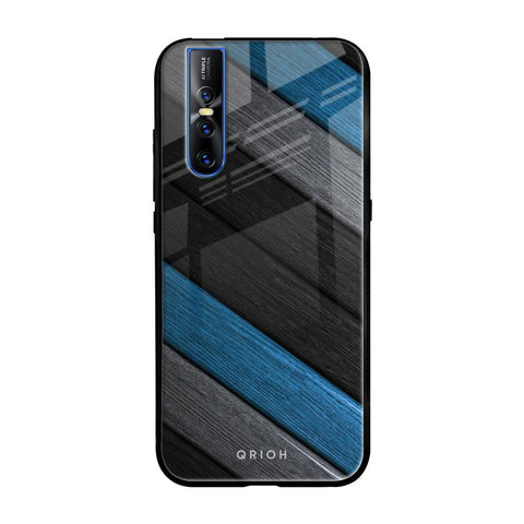 Multicolor Wooden Effect Glossy Case for Vivo V15 Pro