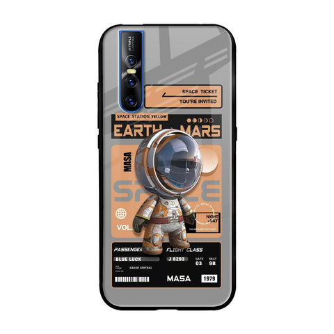 Space Ticket Glossy Case for Vivo V15 Pro