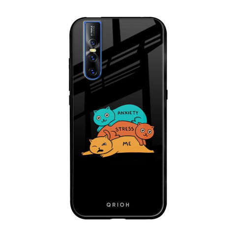 Anxiety Stress Glossy Case for Vivo V15 Pro