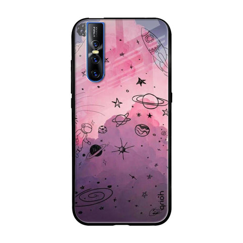 Space Doodles Glossy Case for Vivo V15 Pro