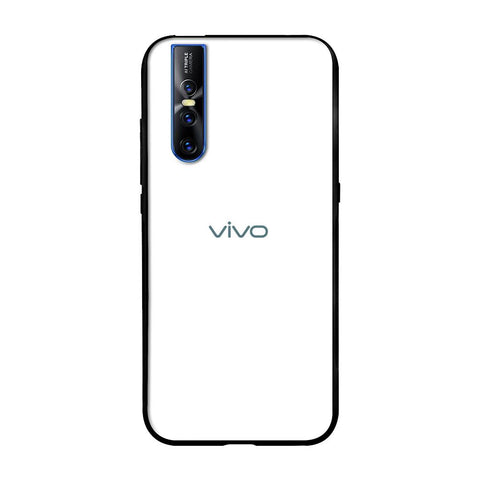 Arctic White Glossy Case for Vivo V15 Pro