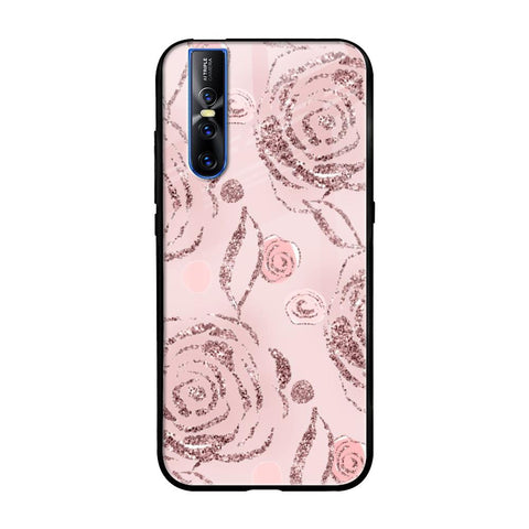 Shimmer Roses Glossy case for Vivo V15 Pro