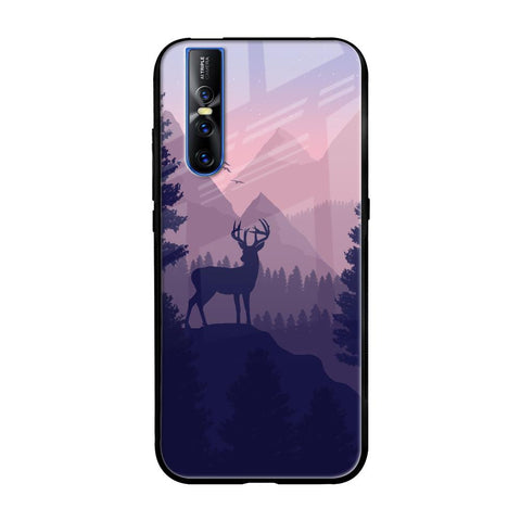 Deer In Night Glossy Case For Vivo V15 Pro