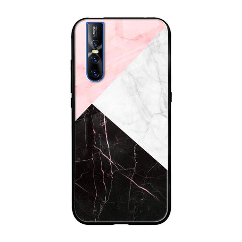 Marble Collage Art Glossy Case For Vivo V15 Pro