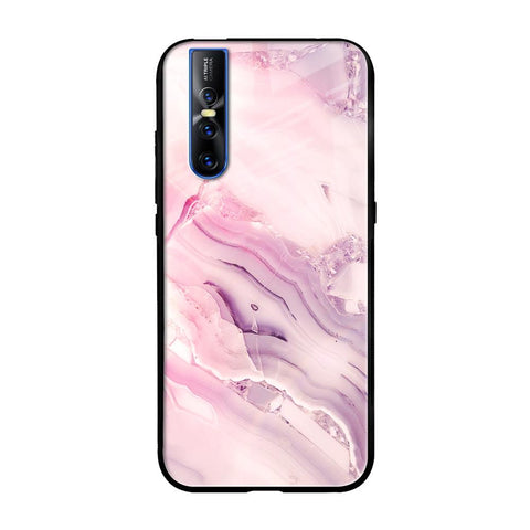 Diamond Pink Gradient Glossy Case For Vivo V15 Pro