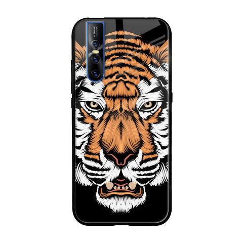 Angry Tiger Glossy Case For Vivo V15 Pro