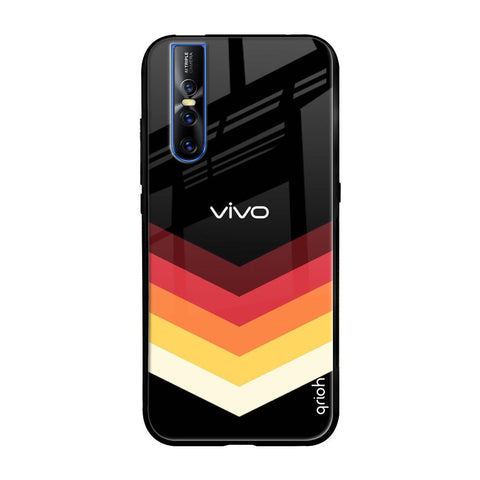 Abstract Arrow Pattern Glossy Case For Vivo V15 Pro